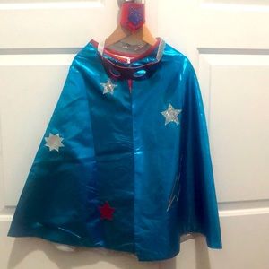 Halloween 🎃 kids superhero costume for ages 3+ Meri Meri NWT mask and bracelets